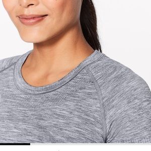 Lululemon Swifty Tech Tee size 4 Grey